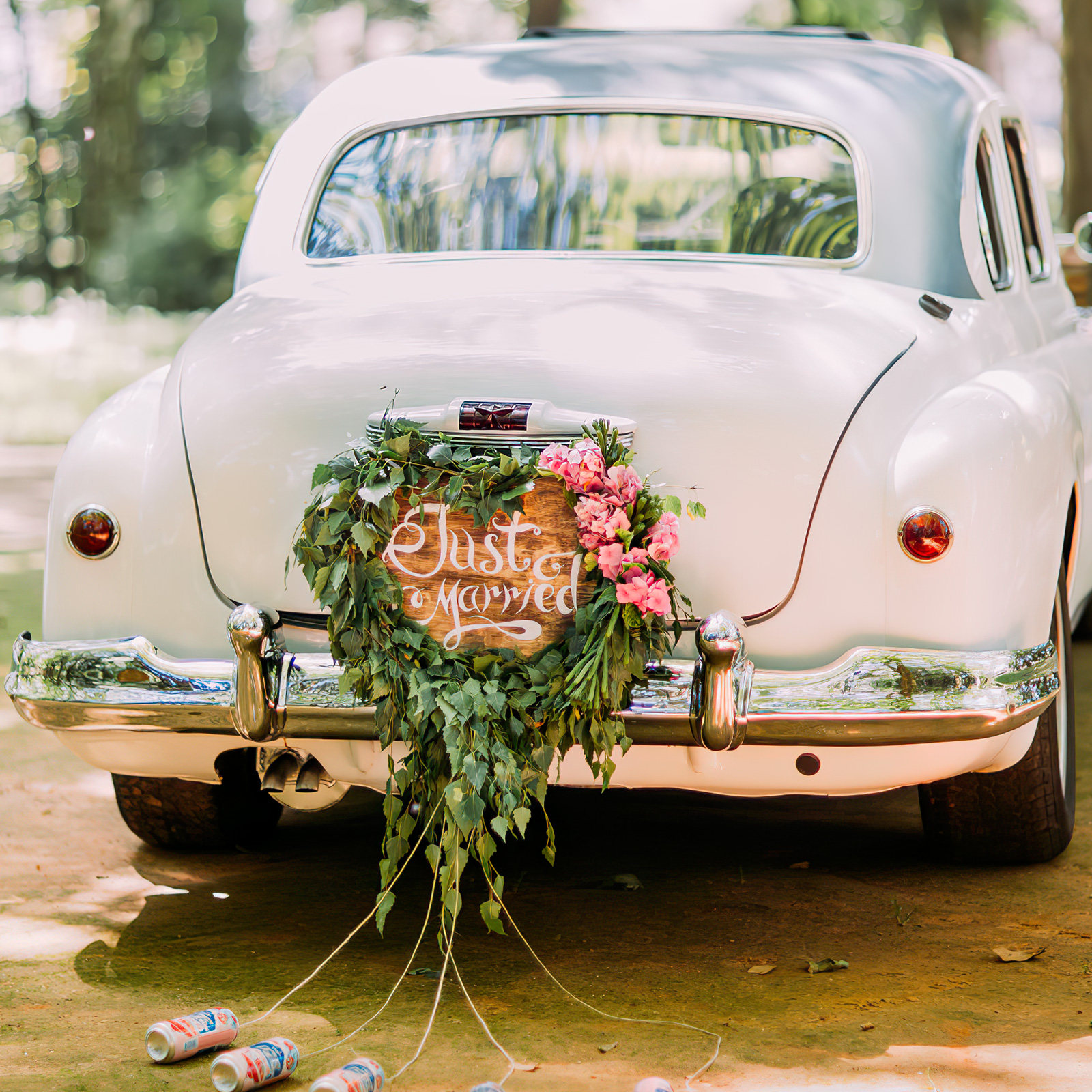 Wedding Event Supply - 1Pcs Wedding Car Flower Ring Sucker