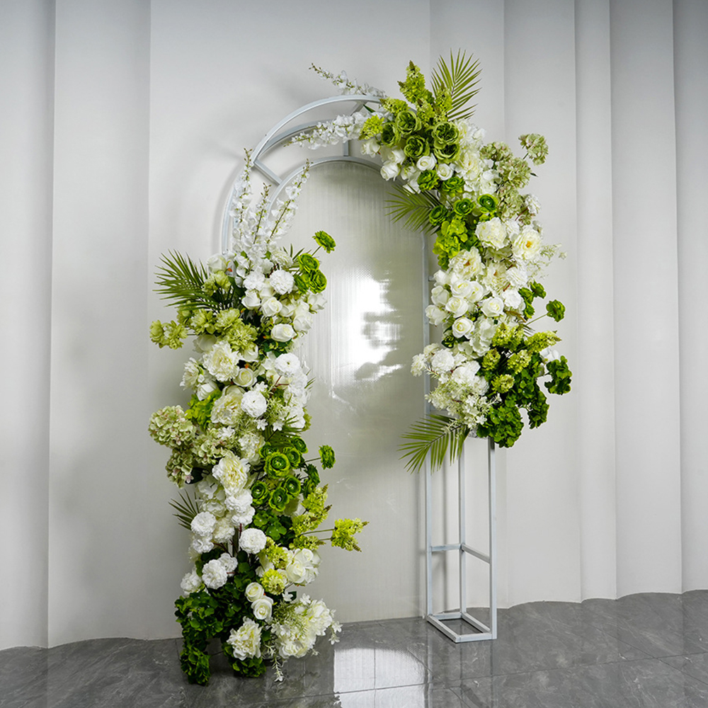 Luxury White Green Arrangement - Wedding Event Supply incelemesi ve fiyatı