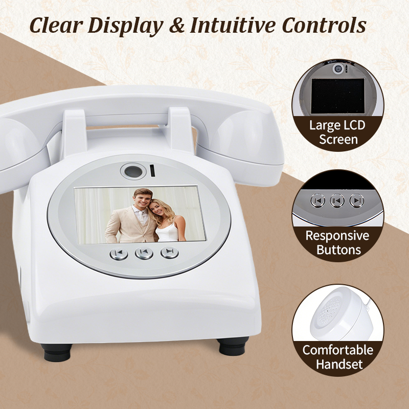 Audio Guestbook Wedding Phone  - Wedding Supply Factory incelemesi ve fiyatı