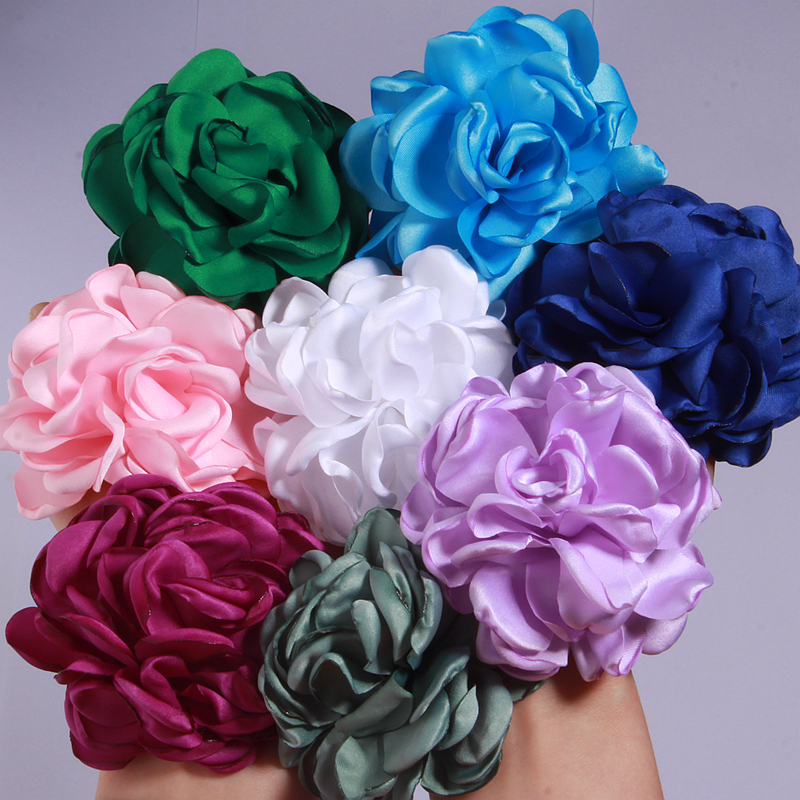 8CM Artificial Satin Rose Fabr - Wedding Dress Supply incelemesi ve fiyatı