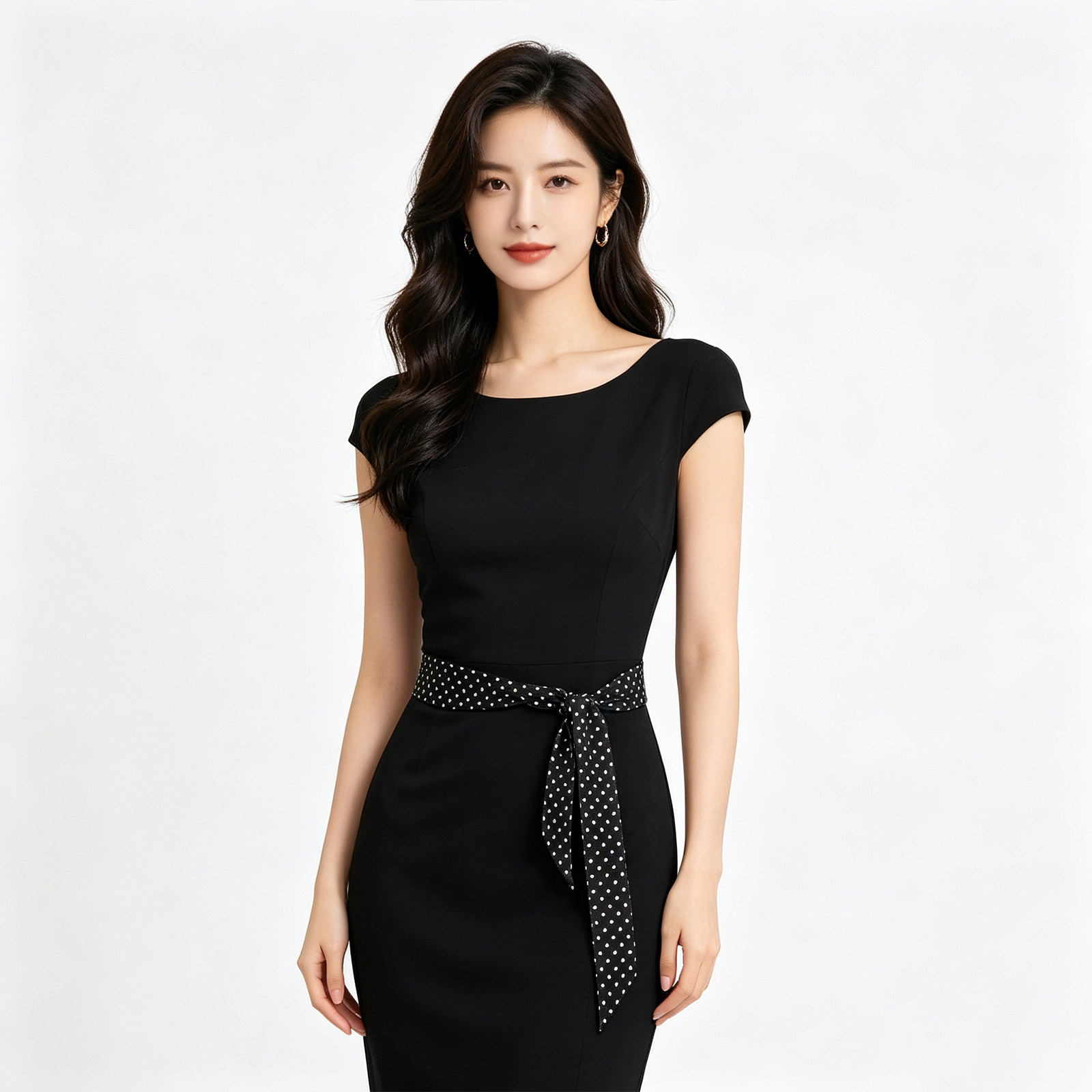 Polka Dots Satin Waist Belt Br - Bridal Sash Ribbon incelemesi ve fiyatı