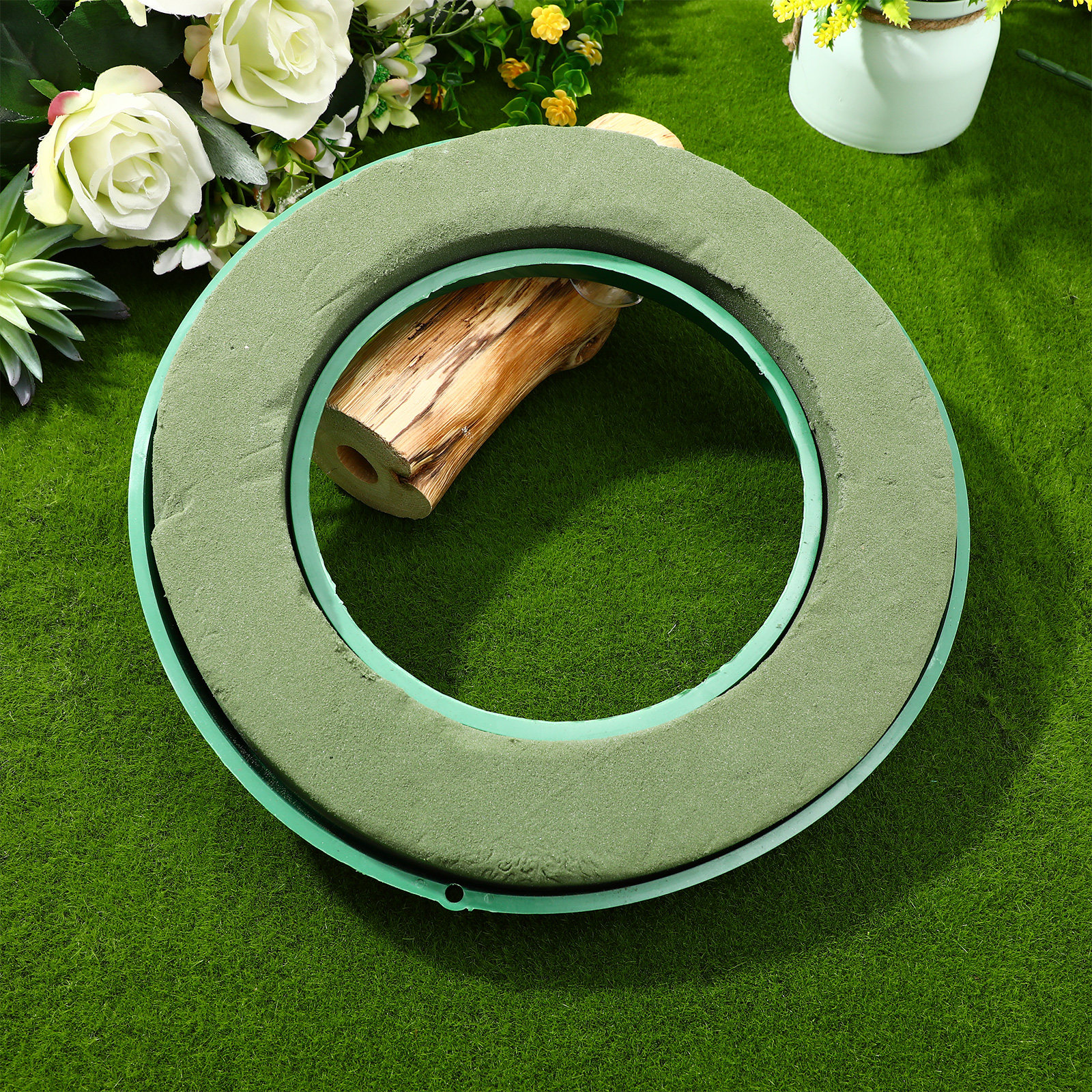 1Pcs Wedding Car Flower Ring S - Wedding Event Supply incelemesi ve fiyatı
