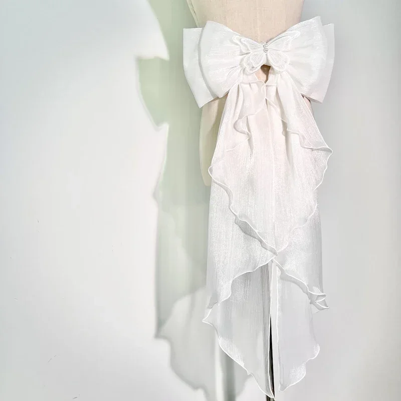 Trailing Bow Shiny Silk Double - Wedding Dress Supply incelemesi ve fiyatı