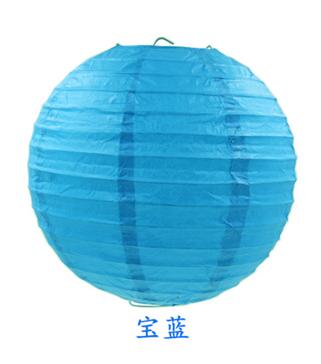Blue Color China Paper Lantern - Wedding Event Supply incelemesi ve fiyatı