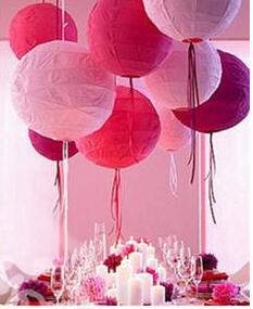 Blue Color China Paper Lantern - Wedding Event Supply incelemesi ve fiyatı