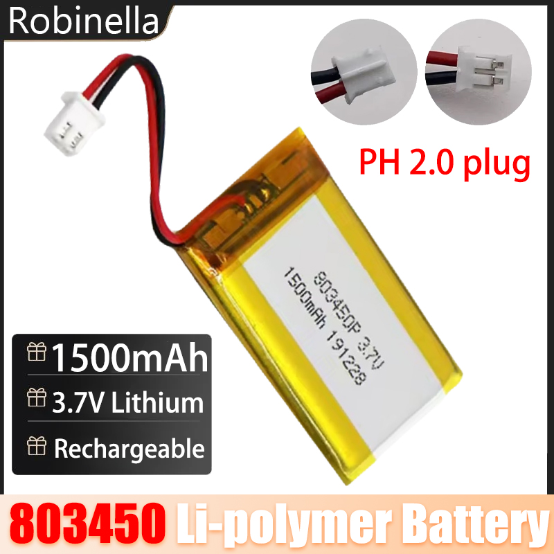 803450 Li-polymer Battery 3.7V - Wedding Power Supply incelemesi ve fiyatı