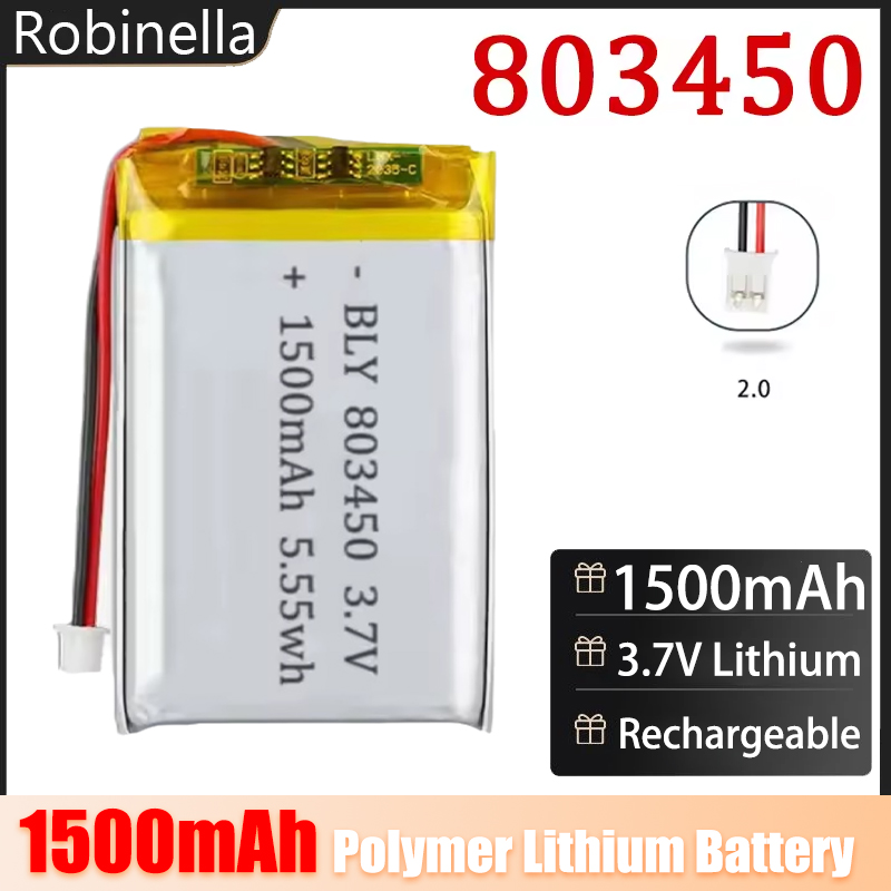 803450 Li-polymer Battery 3.7V - Wedding Power Supply incelemesi ve fiyatı