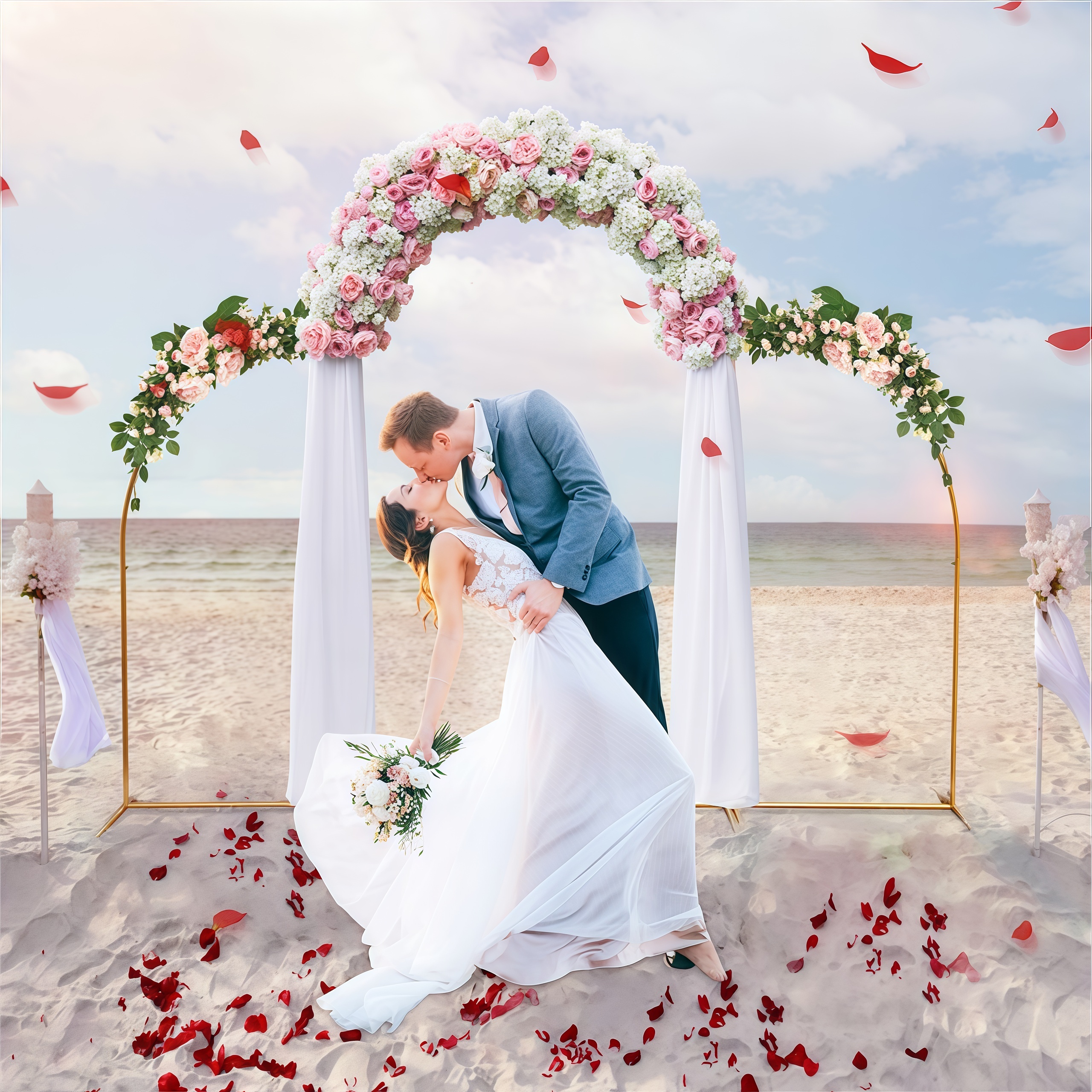 Crown Metal Arch Stand,3pcs Se - Wedding Balloon Arch incelemesi ve fiyatı