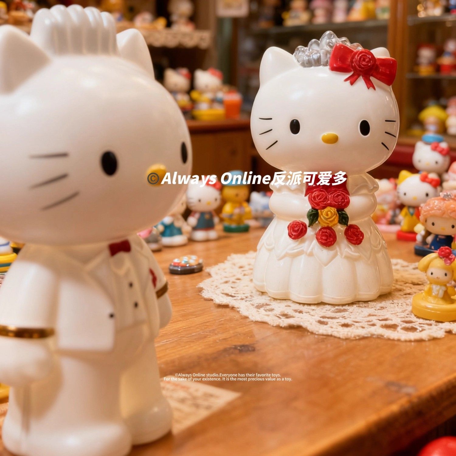 Kawaii Hello Kitty Villain Cut - Wedding Tap incelemesi ve fiyatı