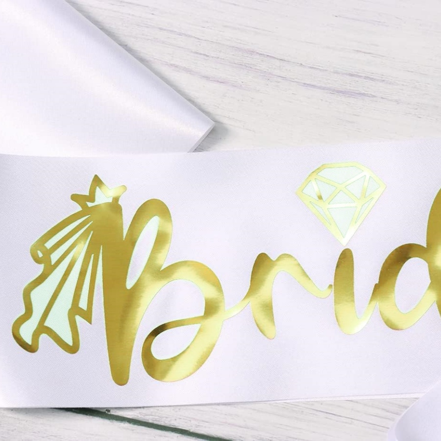 2pcs/1set Bachelorette Party S - Bridal Sash Ribbon incelemesi ve fiyatı
