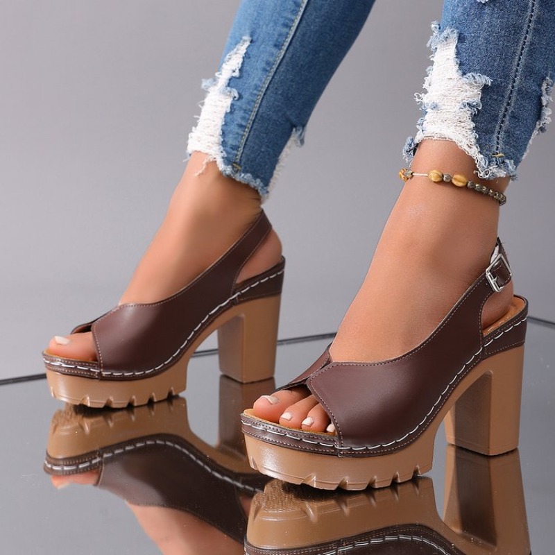 Women's Sandals Chunky High He - Wedding Fx incelemesi ve fiyatı
