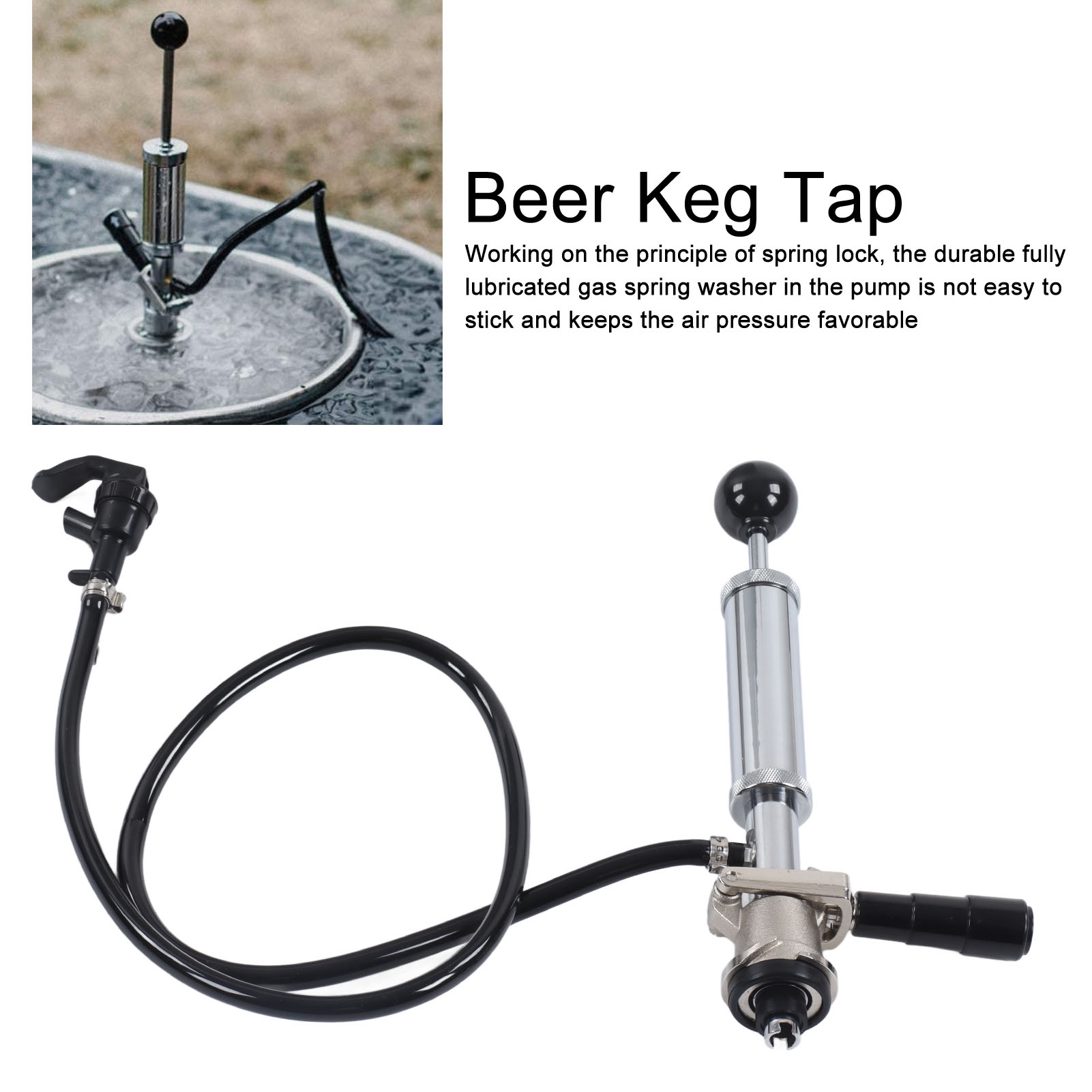 Beer Keg Pump Leakproof Rustpr - Wedding Tap incelemesi ve fiyatı