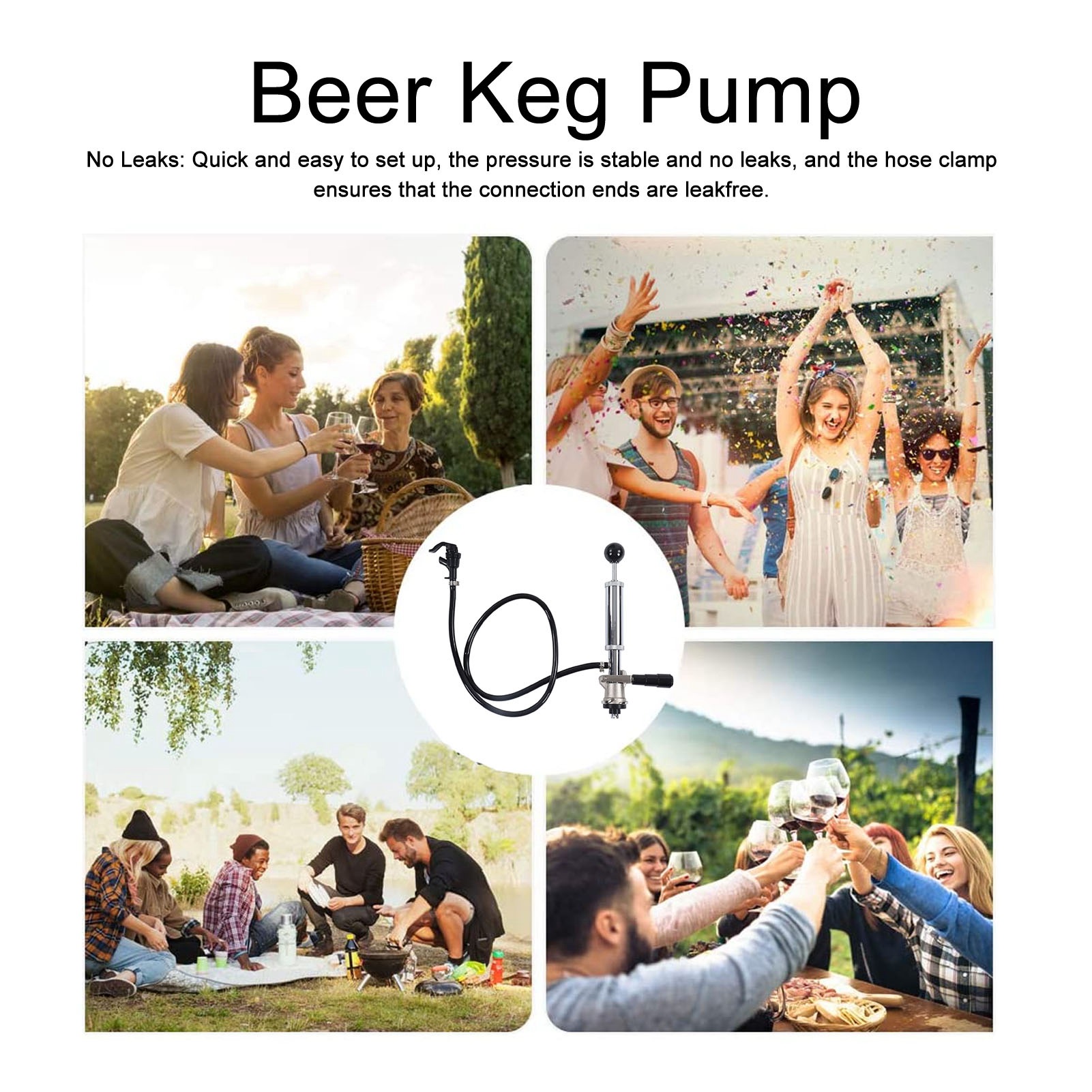Beer Keg Pump Leakproof Rustpr - Wedding Tap incelemesi ve fiyatı