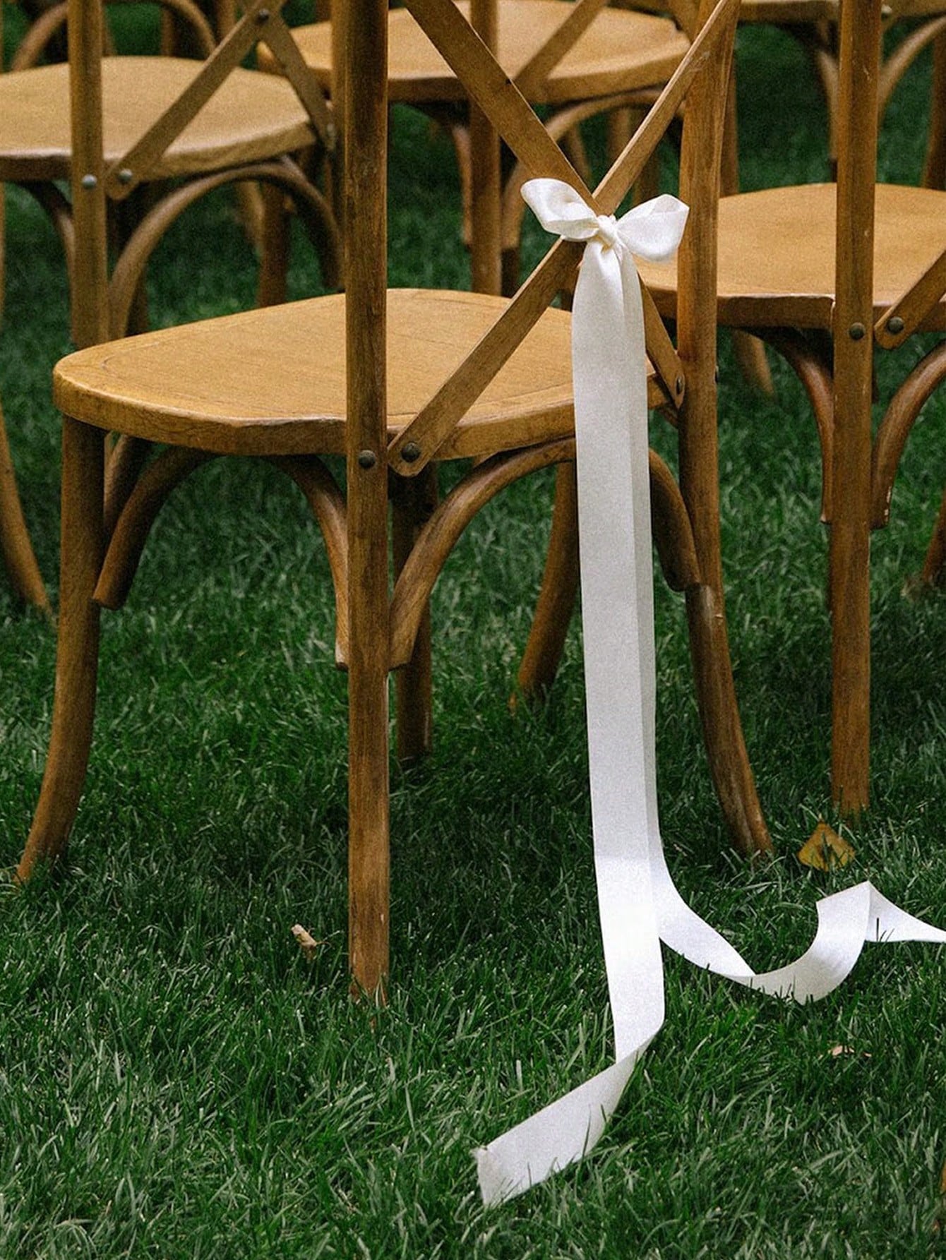 Satin Weeding Chair Bows with  - Bridal Sash Ribbon incelemesi ve fiyatı