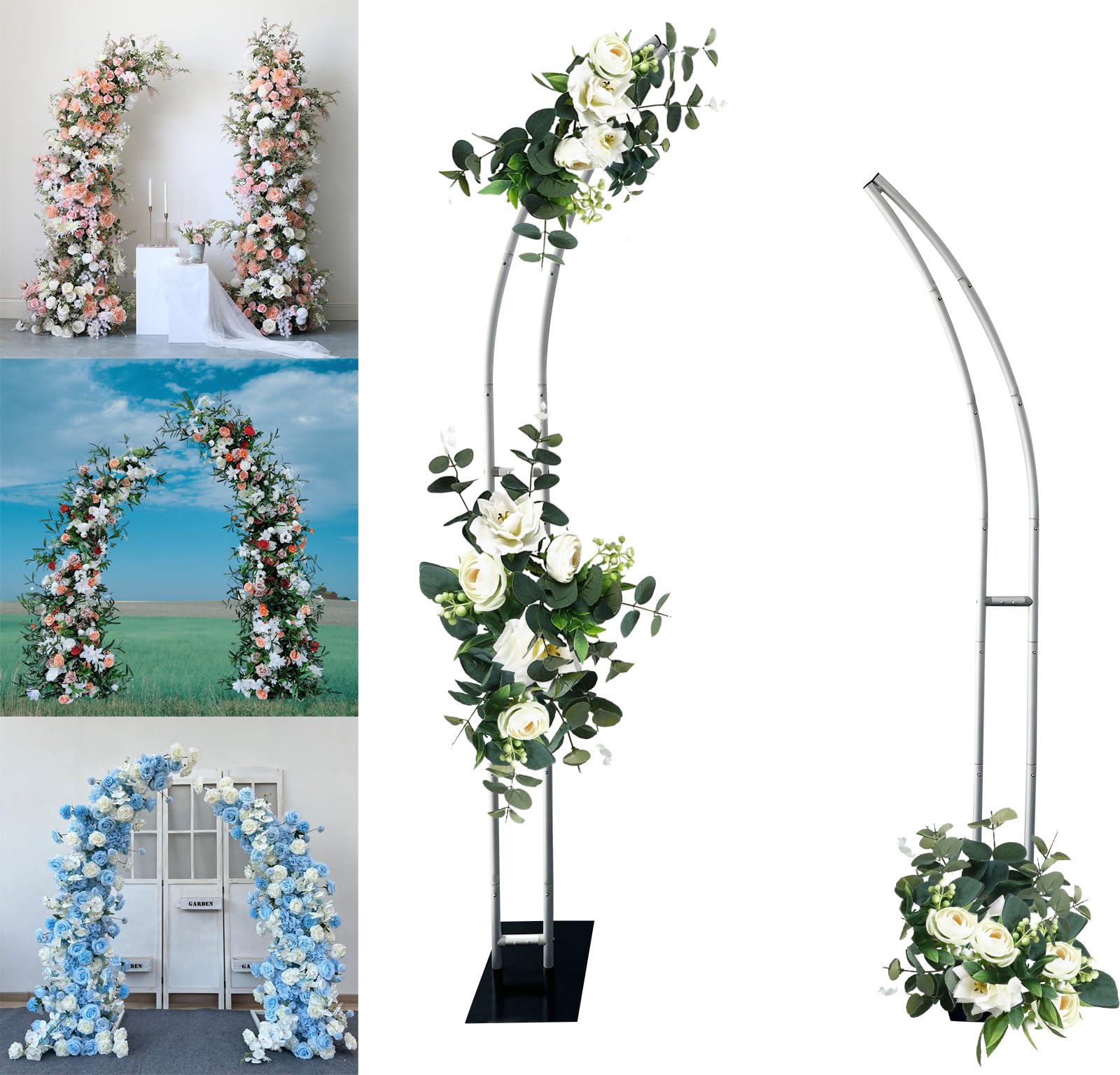 Half Arch Balloon Stand, Flowe - Wedding Balloon Arch incelemesi ve fiyatı