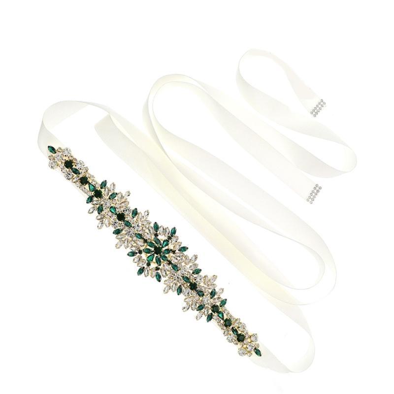 652F Shining Bridal Sash Belt  - Bridal Sash Ribbon incelemesi ve fiyatı