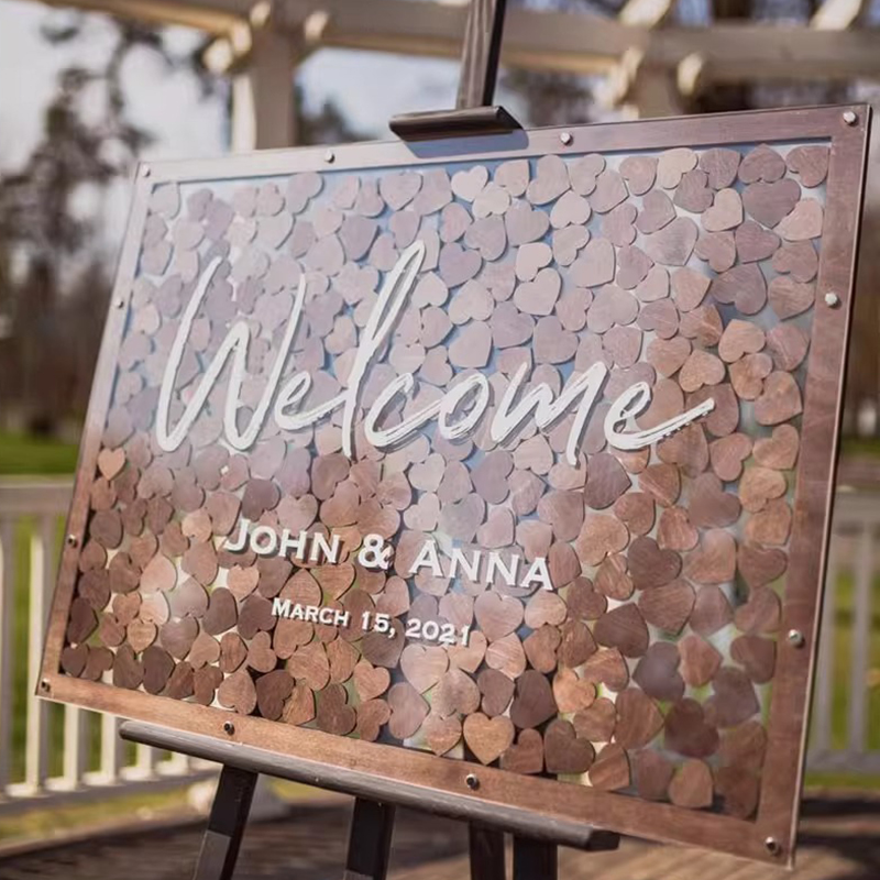 Wooden Signature Guest Books P - Wedding Event Supply incelemesi ve fiyatı