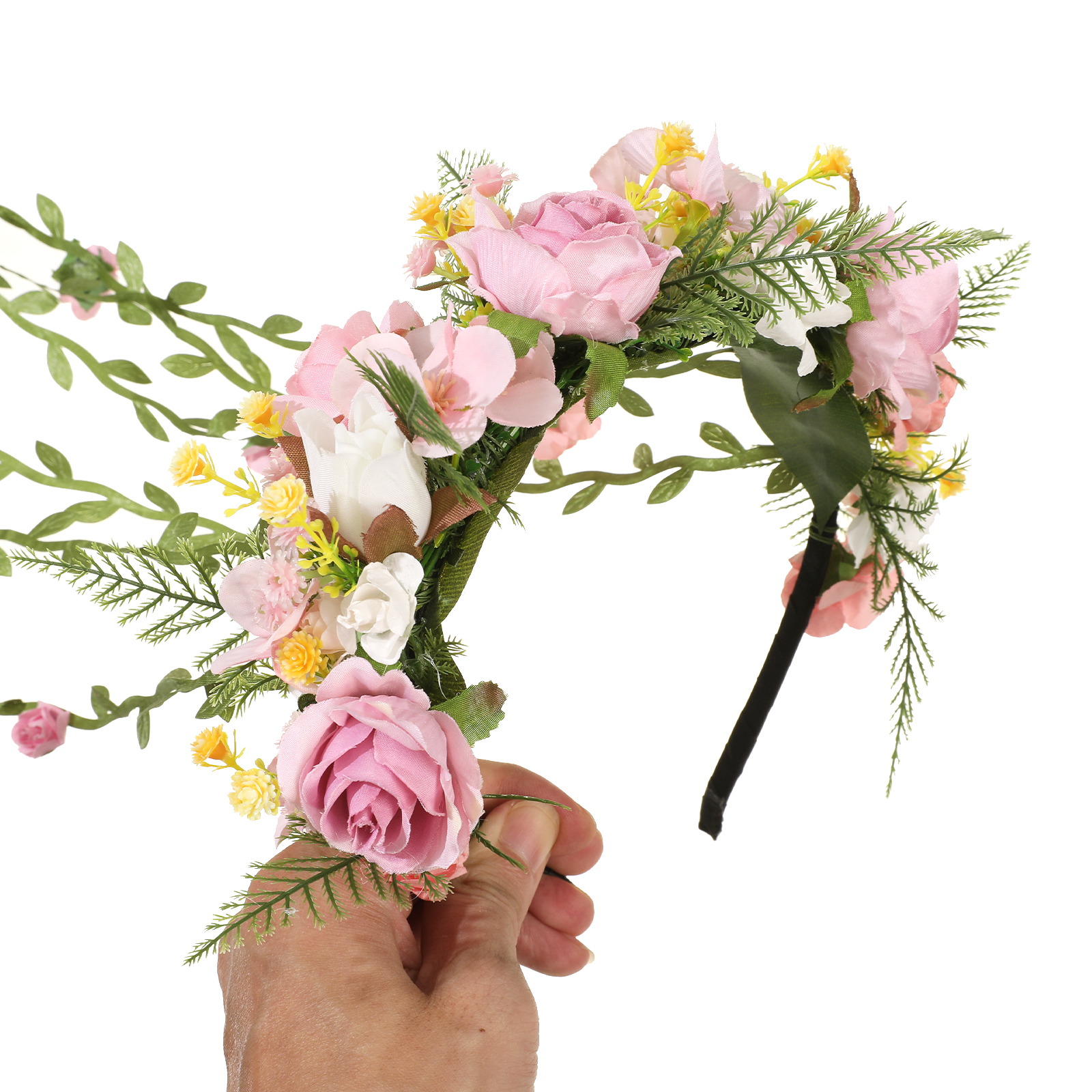 1pc Bohemian Rattan Flower Vin - Wedding Arch Flower incelemesi ve fiyatı