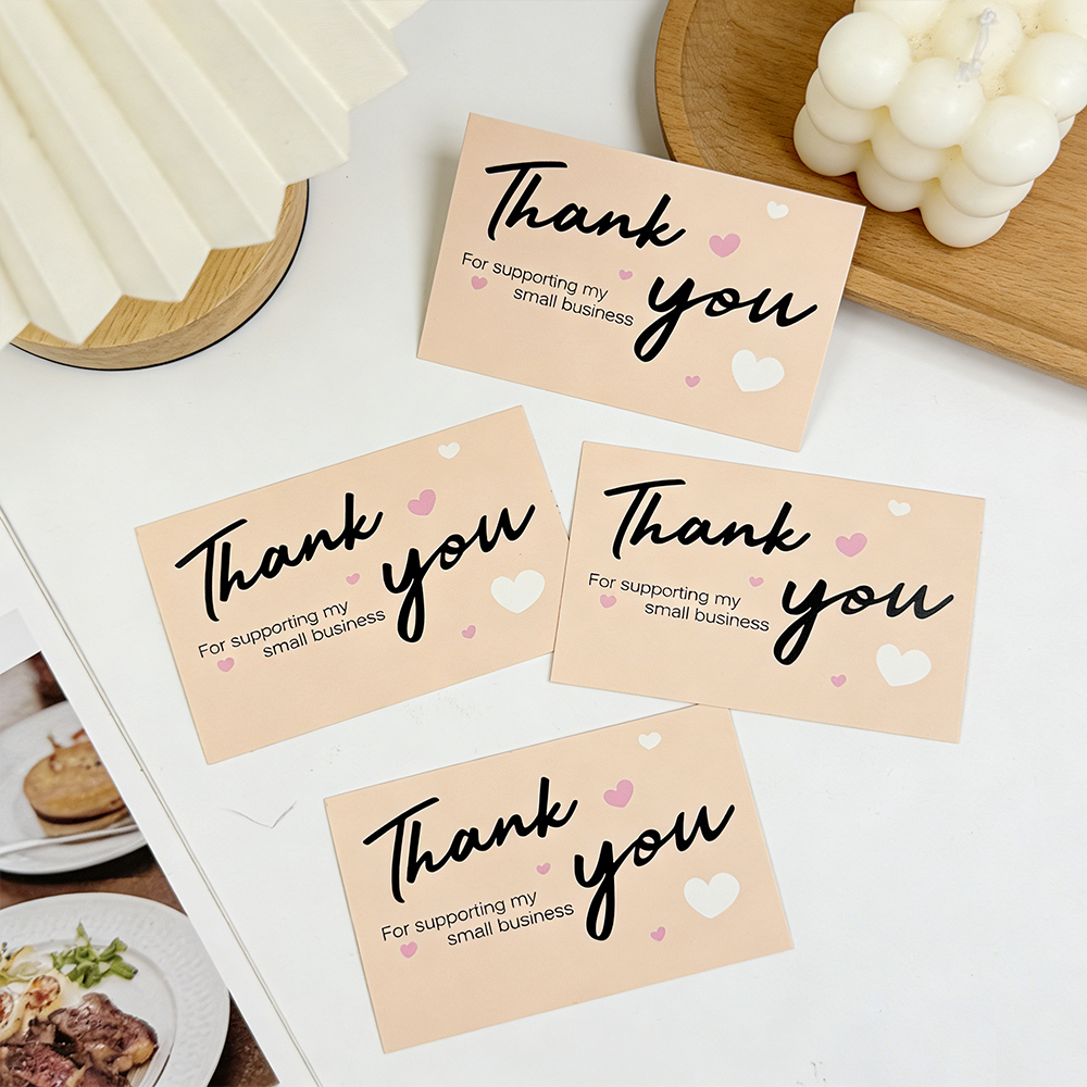 50/100pcs Thank You Cards, for - Wedding Supply Online incelemesi ve fiyatı