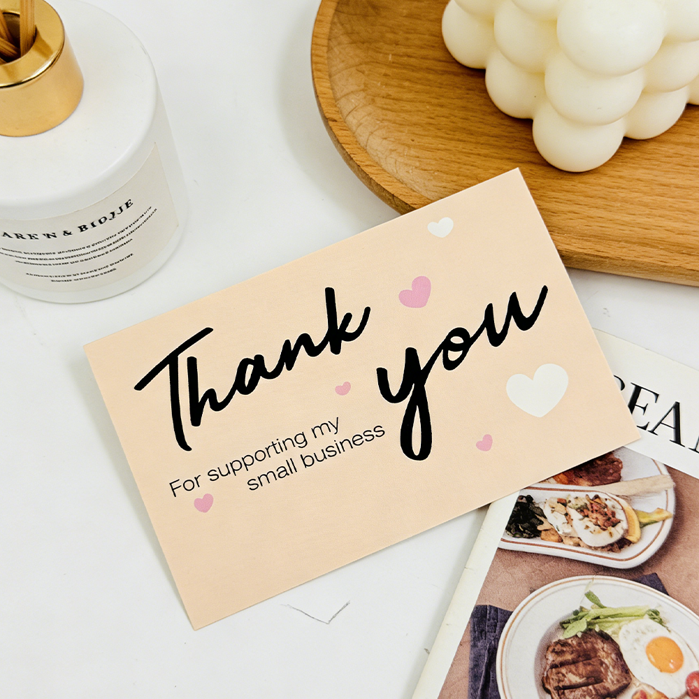 50/100pcs Thank You Cards, for - Wedding Supply Online incelemesi ve fiyatı