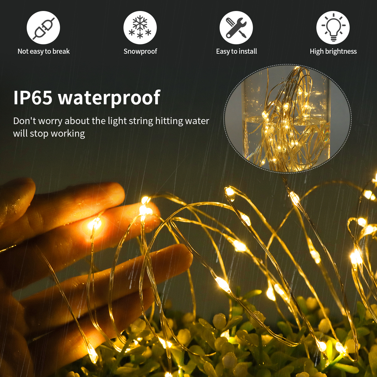 10M-100M LED String Fairy Ligh - Wedding Power Supply incelemesi ve fiyatı