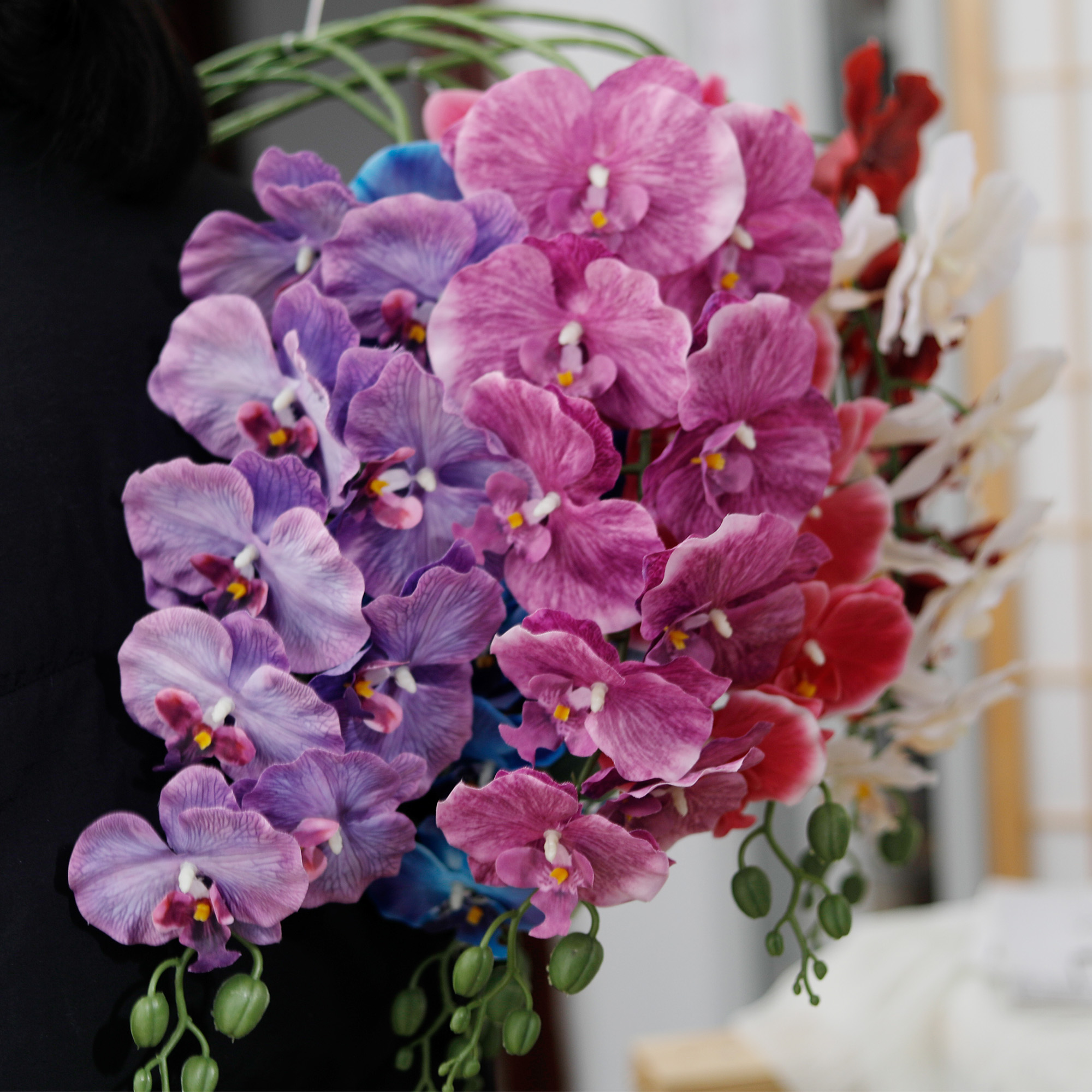 Long Branch Butterfly Orchids  - Wedding Arch Flower incelemesi ve fiyatı