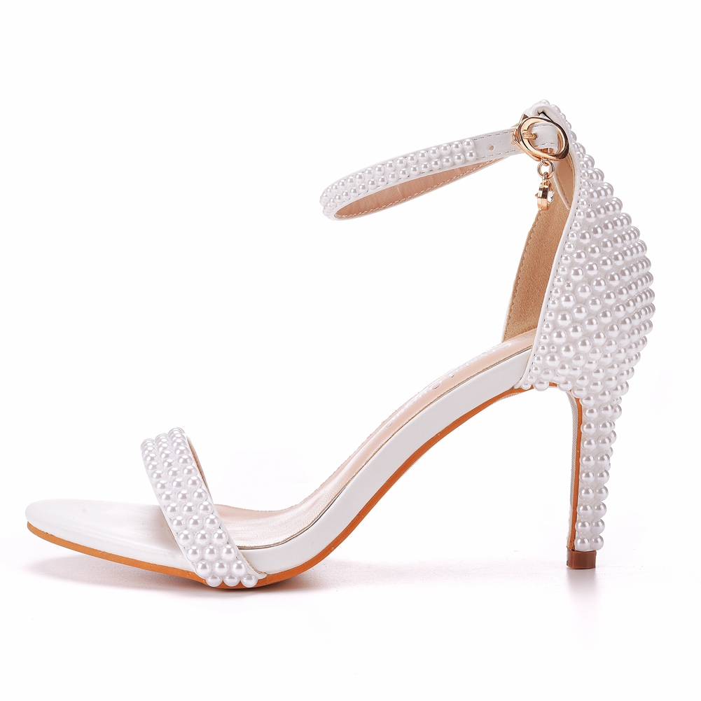 Pearls Stiletto Heels Sandals  - Wedding Fx incelemesi ve fiyatı
