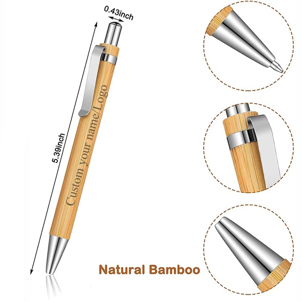 200-20Pcs Bamboo Pen Custom Lo - Wedding Supply List incelemesi ve fiyatı