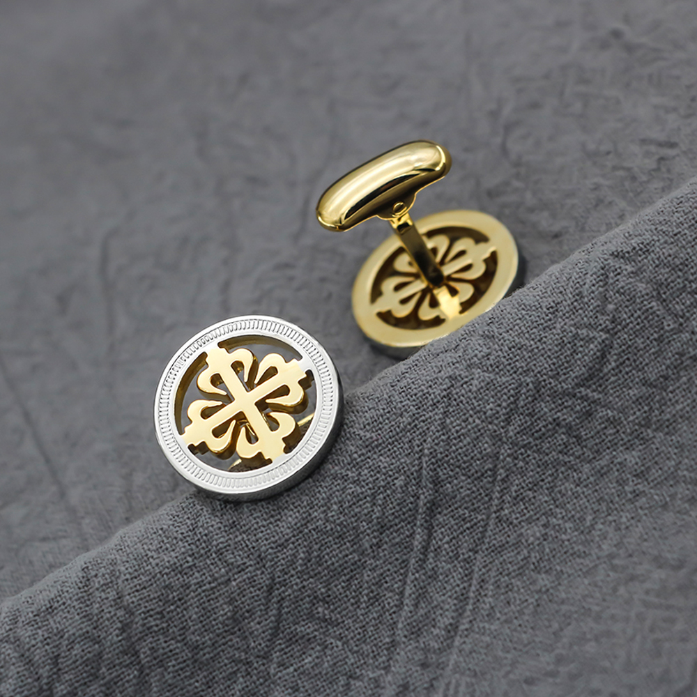 Luxury Iris Flower Cufflinks H - Wedding Supply Factory incelemesi ve fiyatı