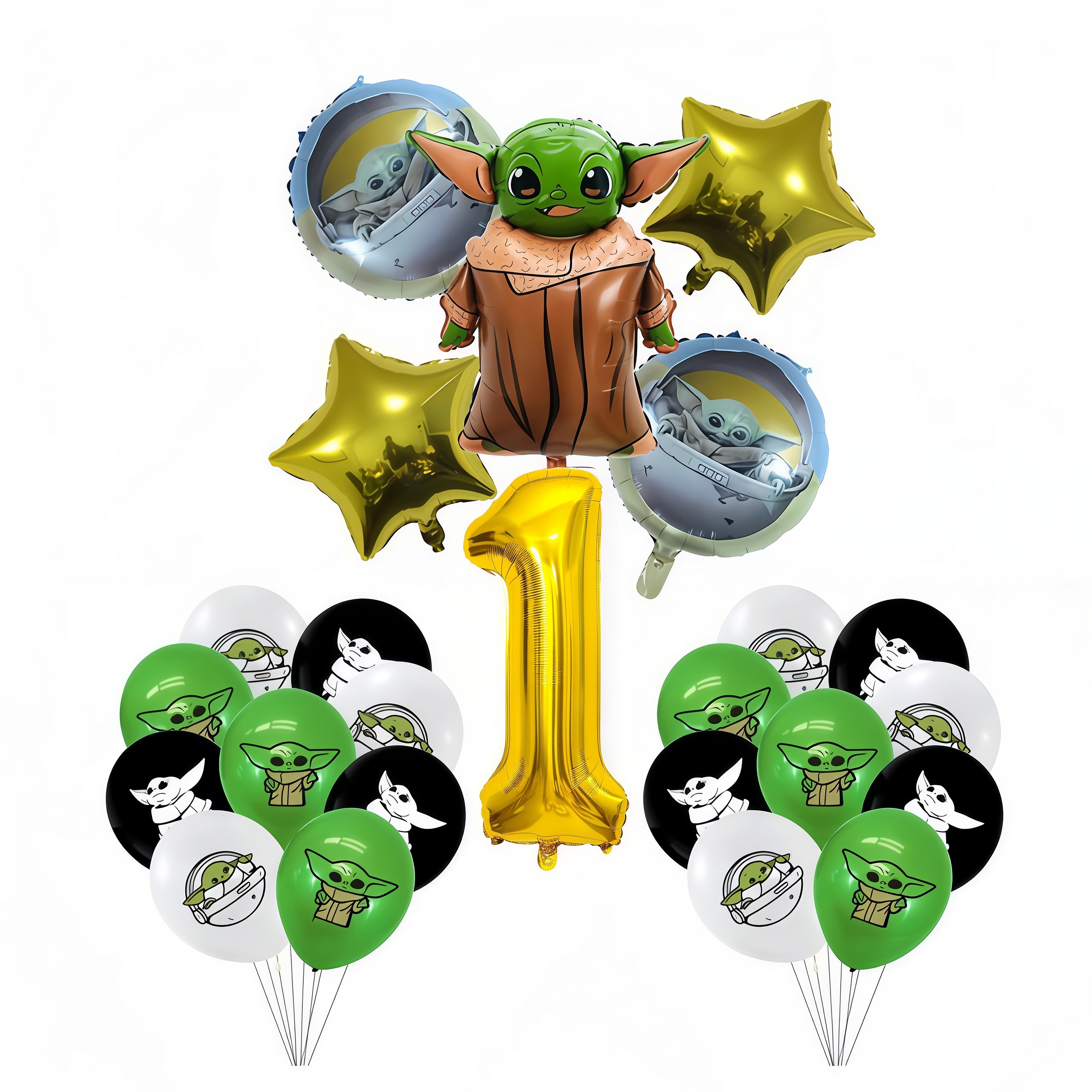 Star Waring Yoda Baby Theme Bi - Wedding Supply Warehouse incelemesi ve fiyatı