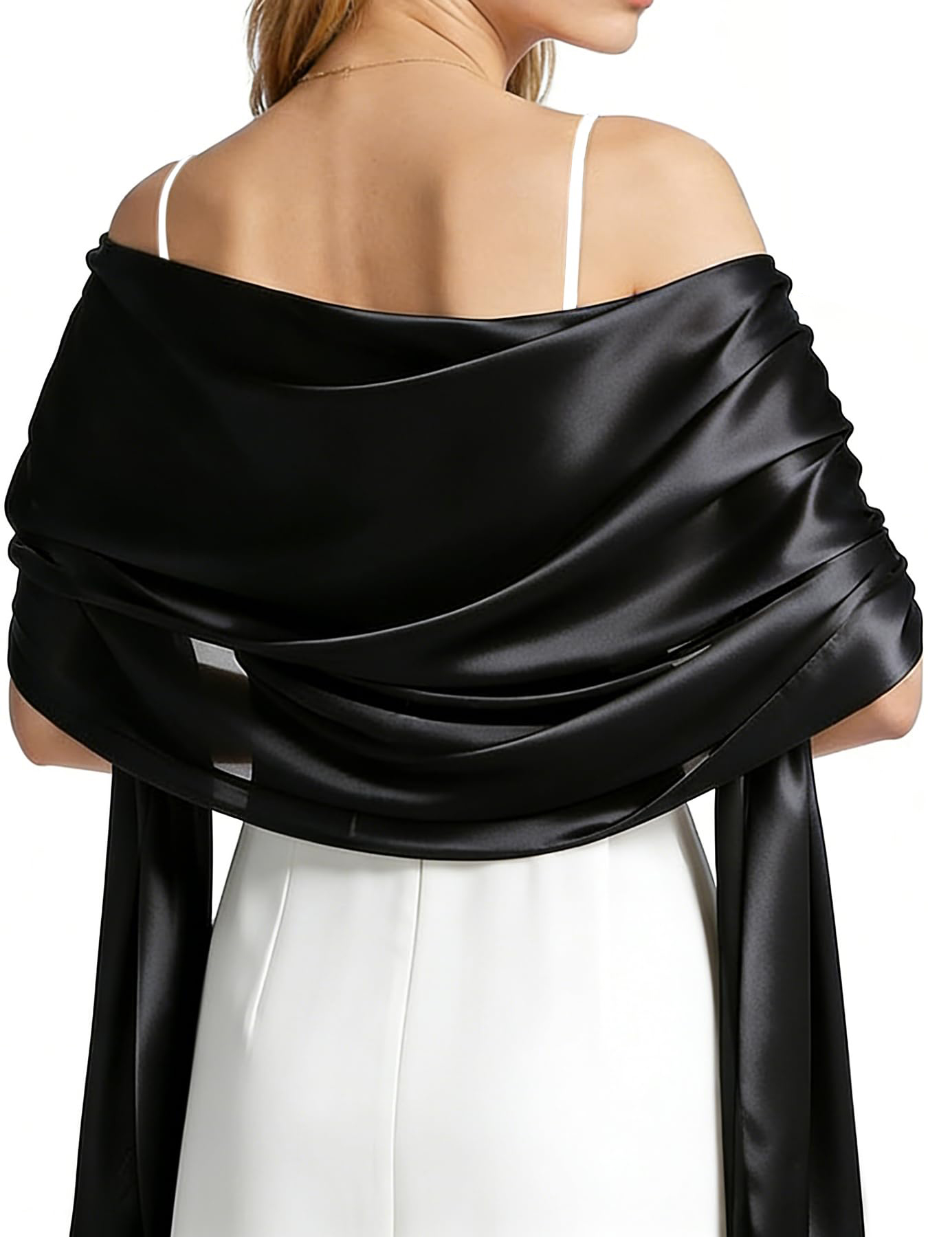 Satin Shawl Wraps for Women Ev - Wedding Dress Supply incelemesi ve fiyatı