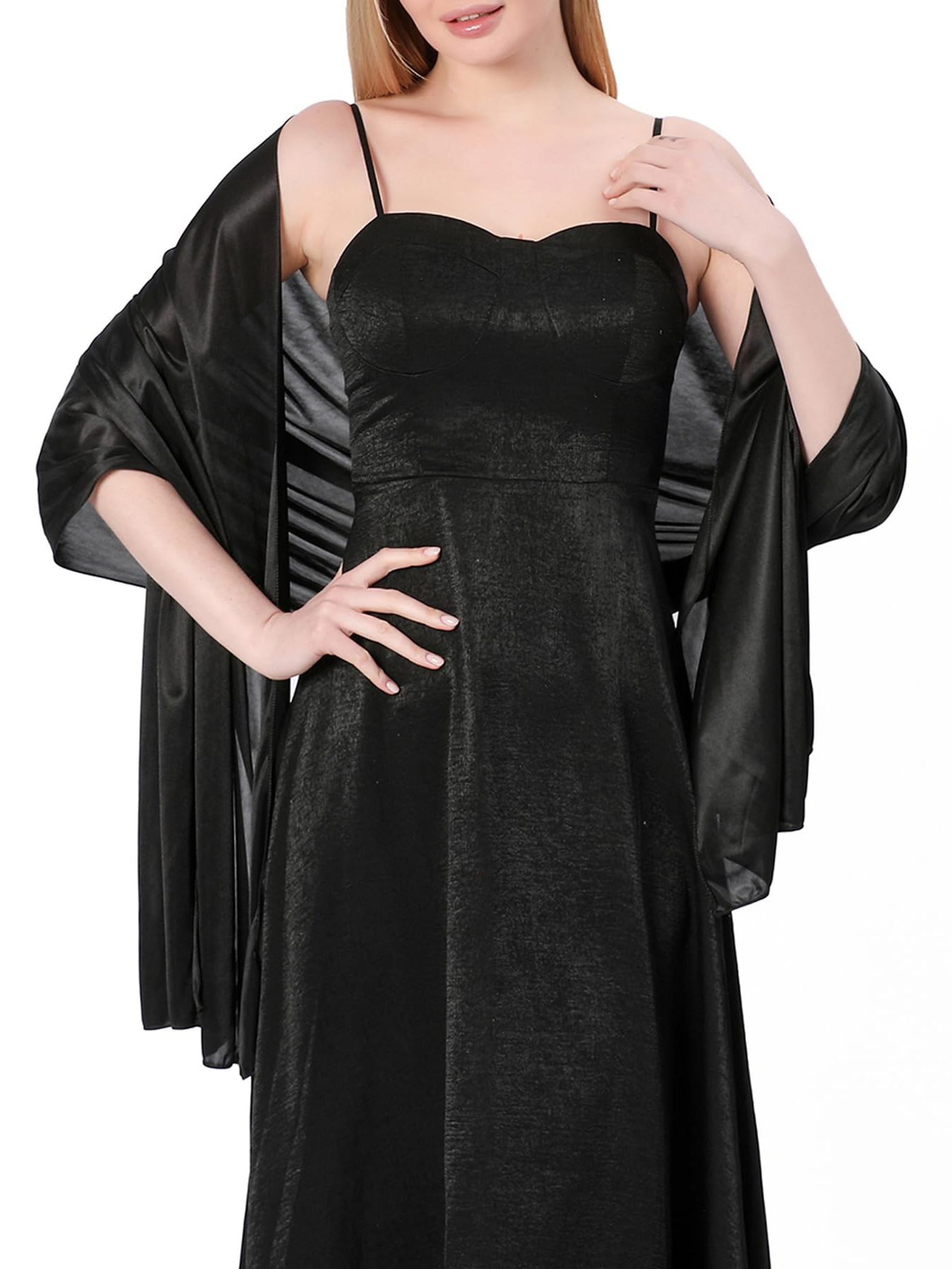 Satin Shawl Wraps for Women Ev - Wedding Dress Supply incelemesi ve fiyatı