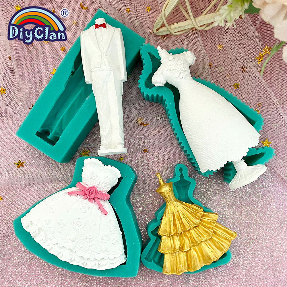 Marry Decoration Silicone Mold - Wedding Dress Supply incelemesi ve fiyatı