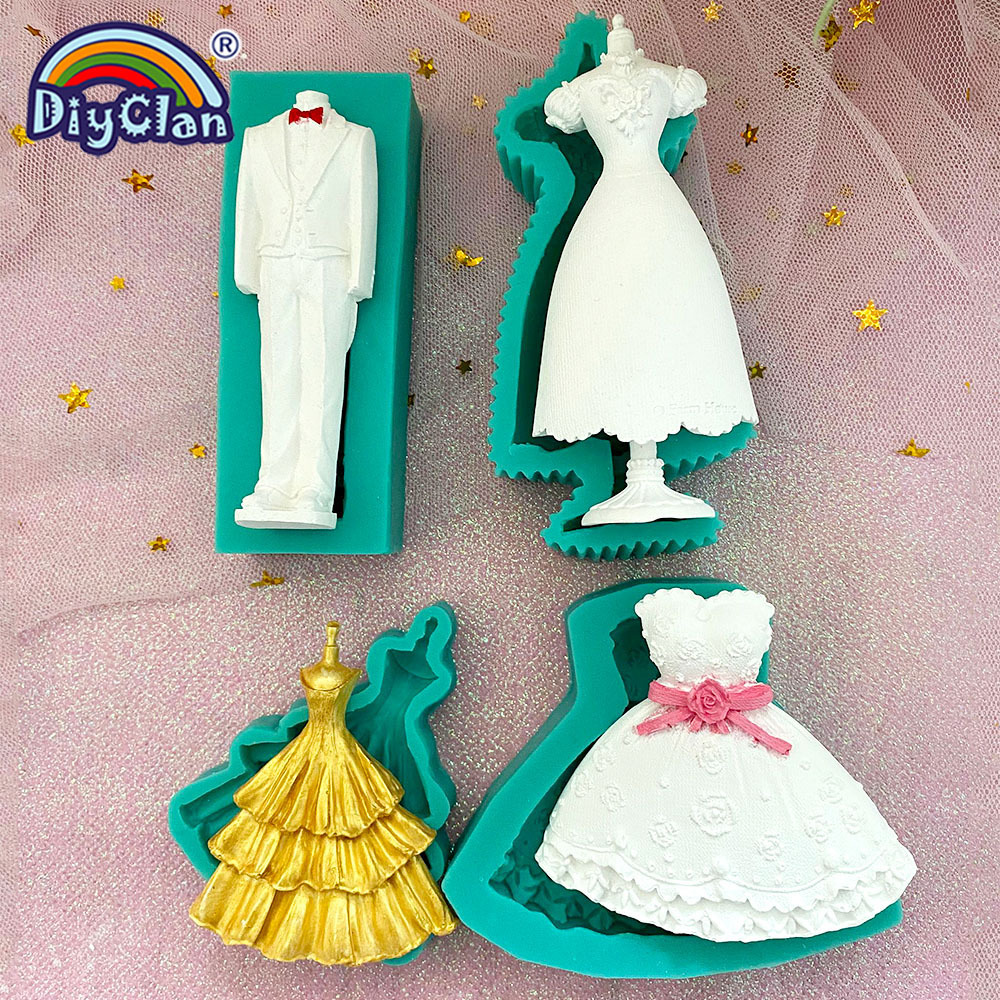 Marry Decoration Silicone Mold - Wedding Dress Supply incelemesi ve fiyatı