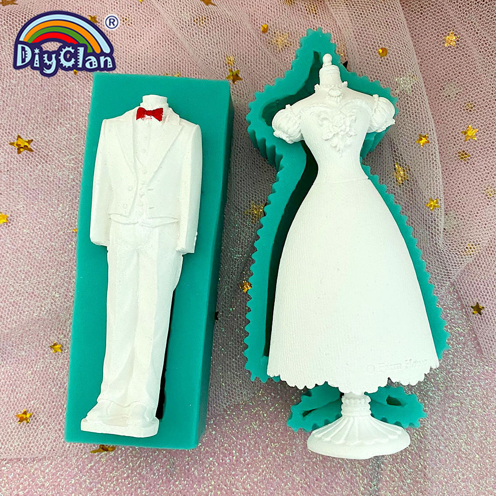 Marry Decoration Silicone Mold - Wedding Dress Supply incelemesi ve fiyatı