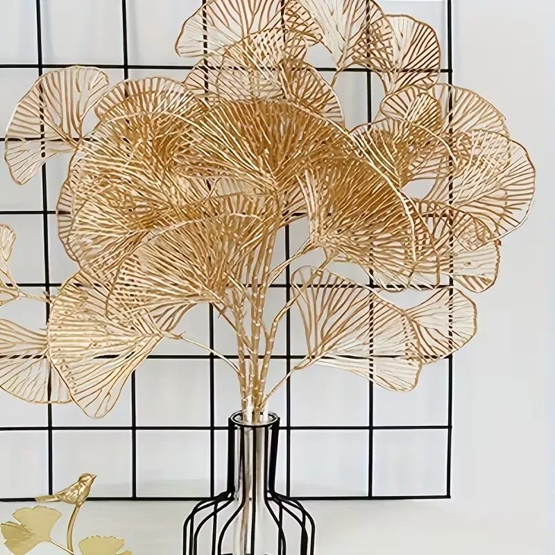 5PC Gold Ginkgo Eucalyptus Hol - Wedding Arch Flower incelemesi ve fiyatı