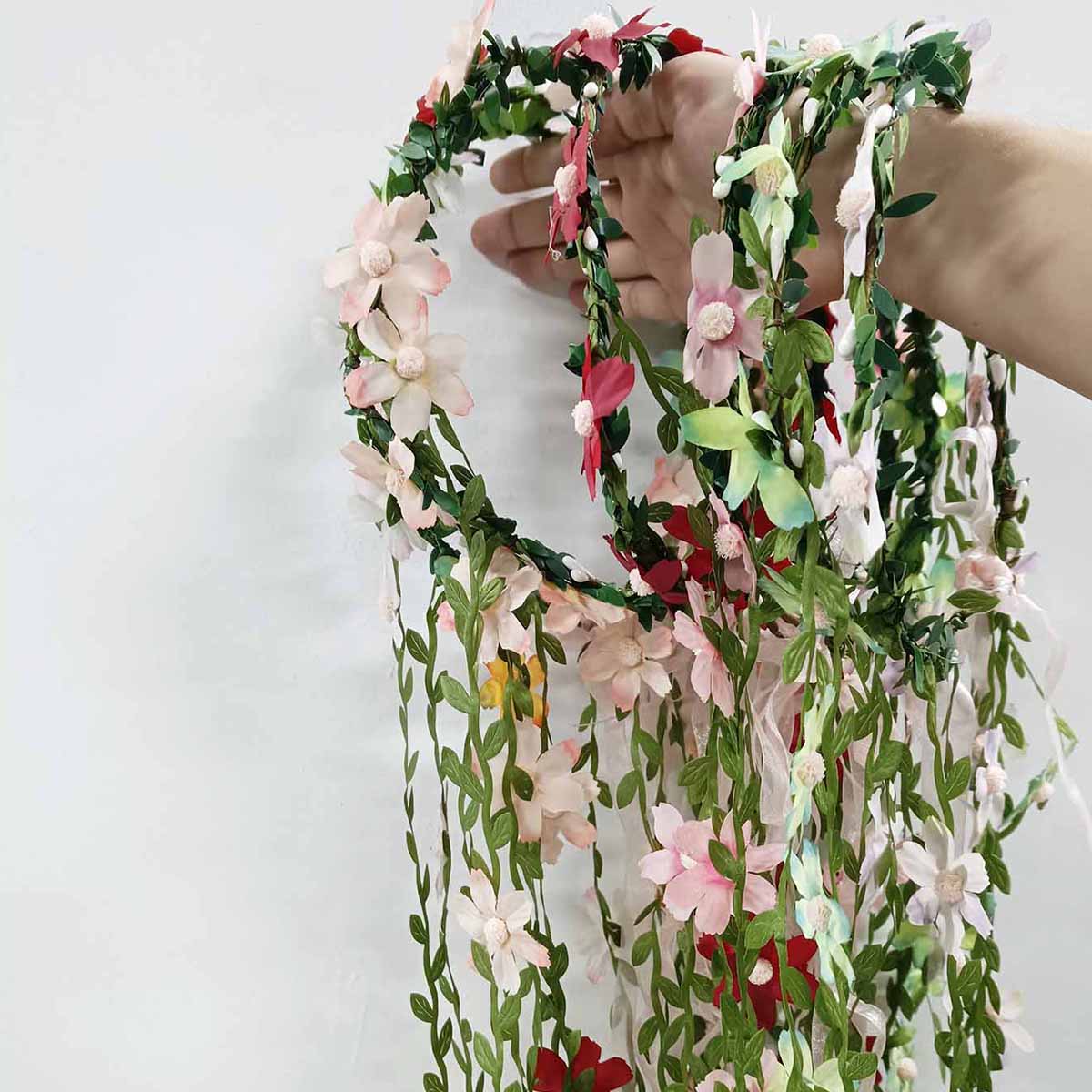 Bohemian Rattan Flower Vines C - Wedding Arch Flower incelemesi ve fiyatı