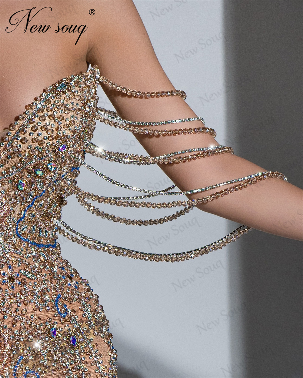 Hand Sew Beading Evening Dress - Wedding Dress Supply incelemesi ve fiyatı