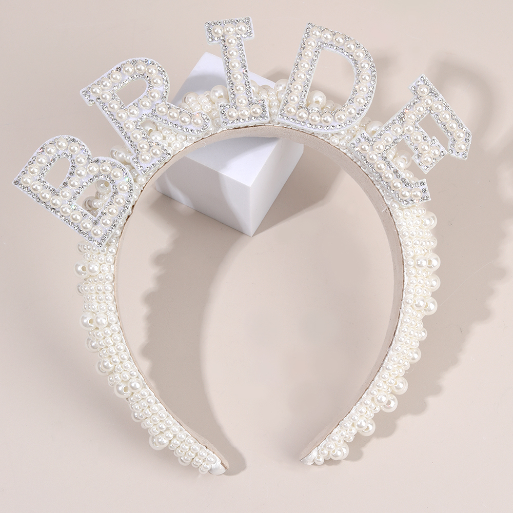 Pearl Headband Diadem Luxury B - Wedding Supply List incelemesi ve fiyatı