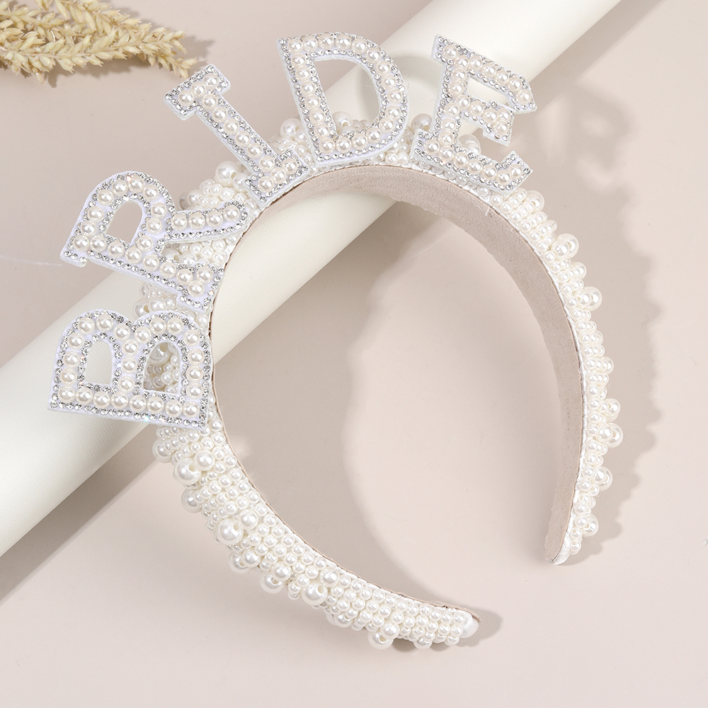 Pearl Headband Diadem Luxury B - Wedding Supply List incelemesi ve fiyatı