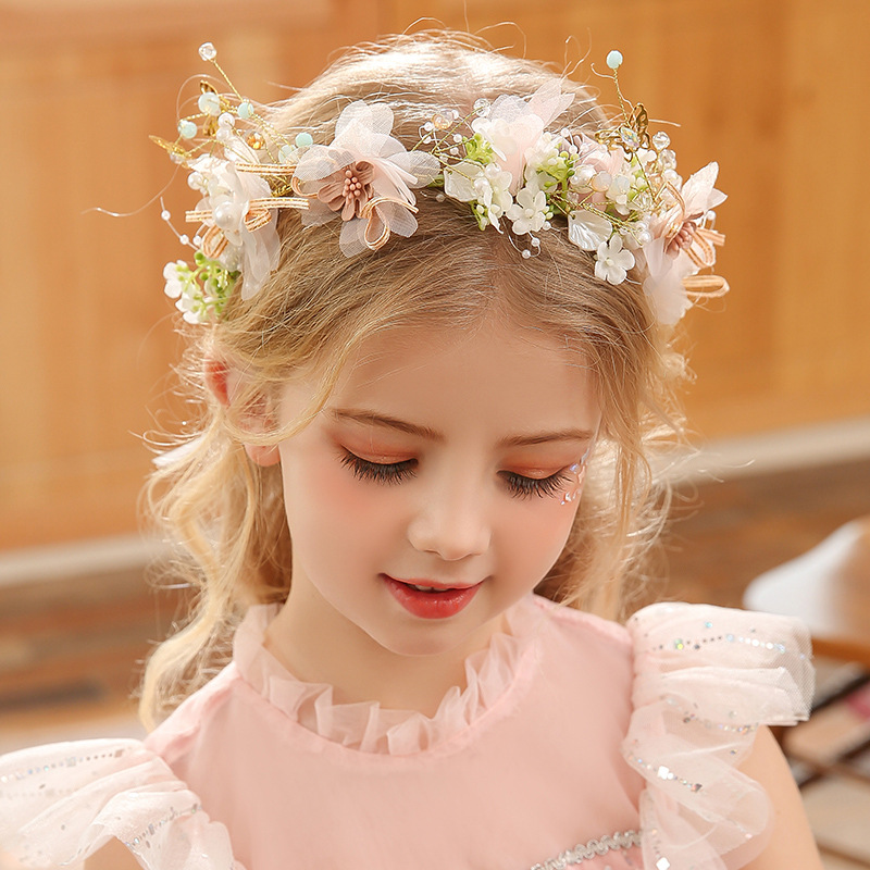 Women Girls Flower Headband Br - Wedding Arch Flower incelemesi ve fiyatı