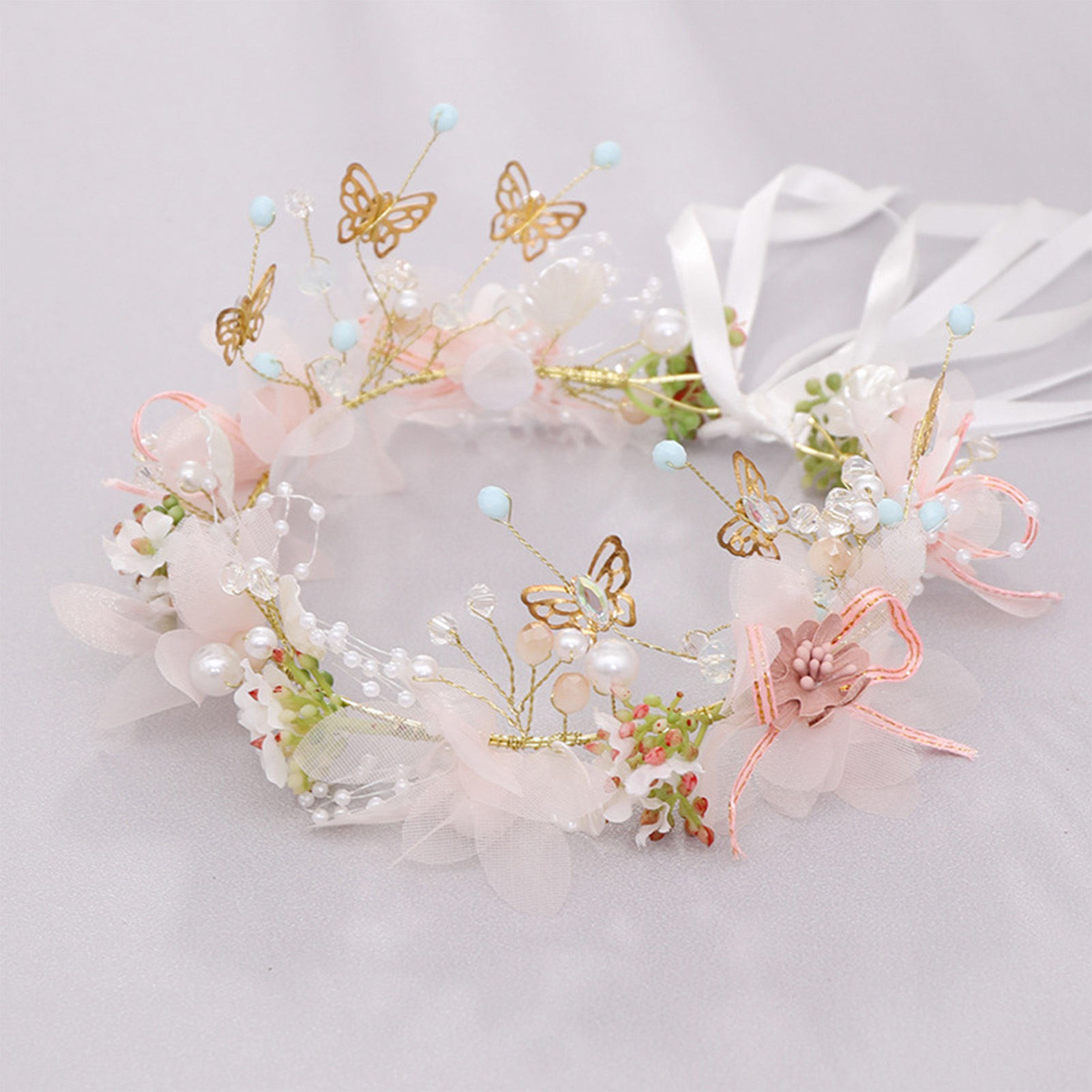 Women Girls Flower Headband Br - Wedding Arch Flower incelemesi ve fiyatı