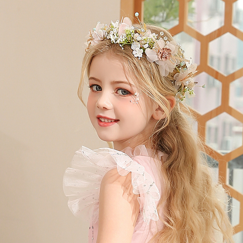 Women Girls Flower Headband Br - Wedding Arch Flower incelemesi ve fiyatı