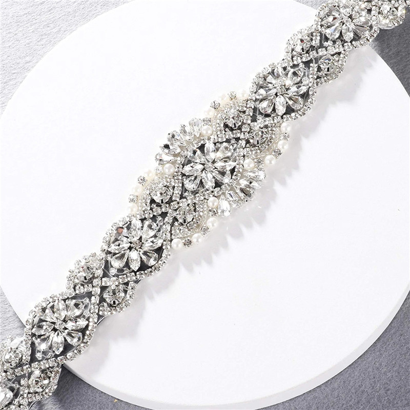 Rhinestones Bridal Belt Luxury - Bridal Sash Ribbon incelemesi ve fiyatı