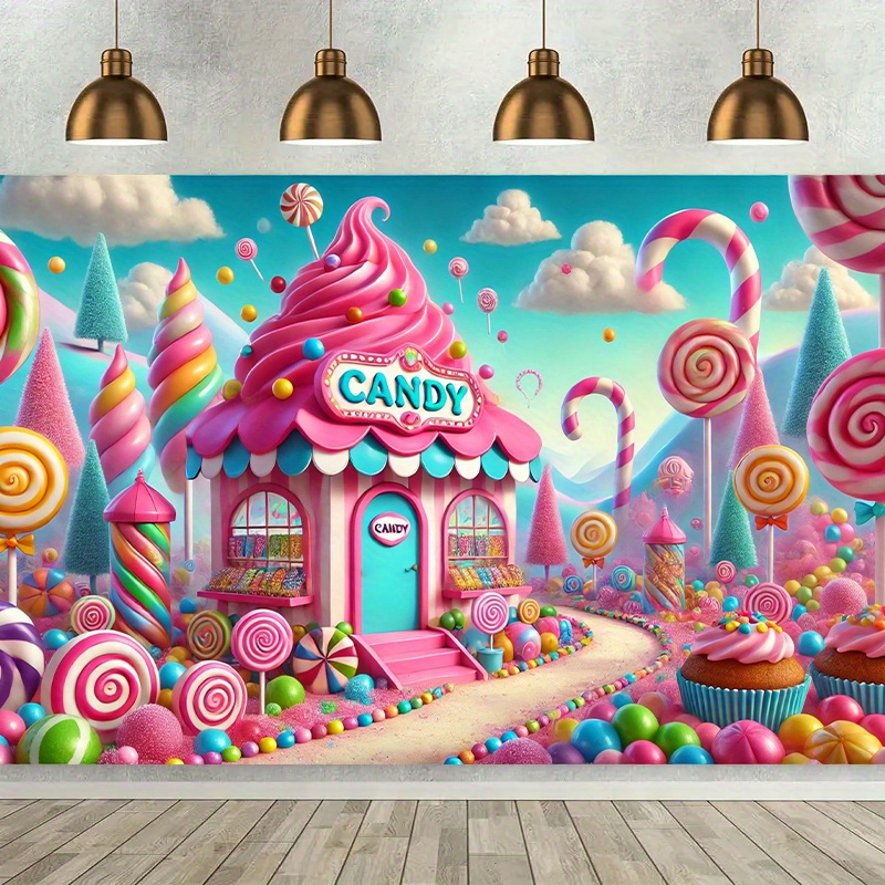 1pc Colorful Candy House Dream - Wedding Power Supply incelemesi ve fiyatı