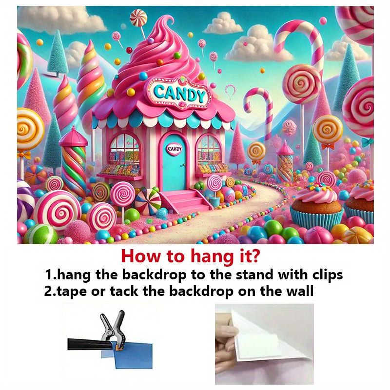 1pc Colorful Candy House Dream - Wedding Power Supply incelemesi ve fiyatı
