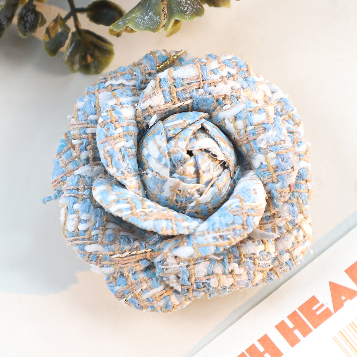 6CM Camellia Brooch for Women  - Wedding Dress Supply incelemesi ve fiyatı