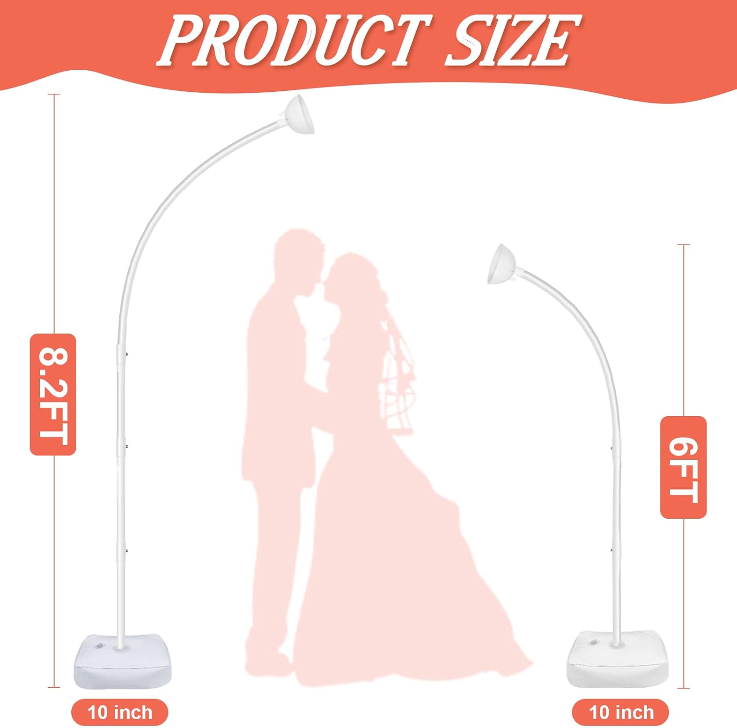 8FT & 6FT Balloon Arch Stand,  - Wedding Balloon Arch incelemesi ve fiyatı