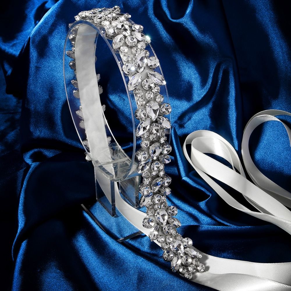 Fashion Luxury Crystal Pearls  - Bridal Sash Ribbon incelemesi ve fiyatı