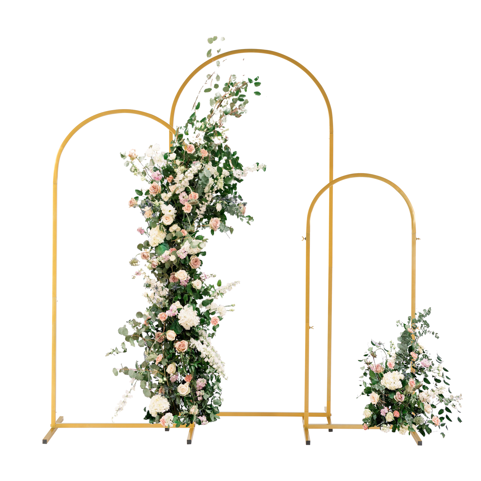 Golden metal balloon arch brac - Wedding Balloon Arch incelemesi ve fiyatı